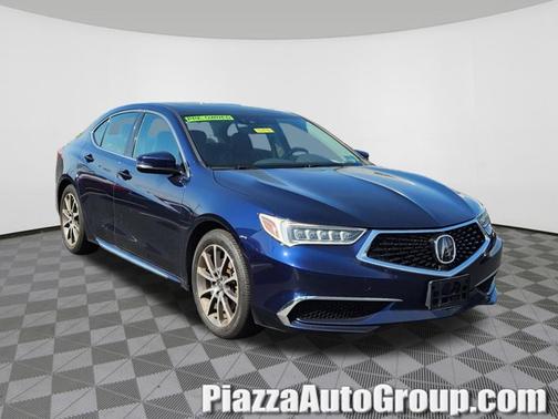 Fathom Blue Pearl 2018 Acura TLX V6 w/Technology Package