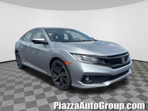 Lunar Silver Metallic 2019 Honda Civic Sport