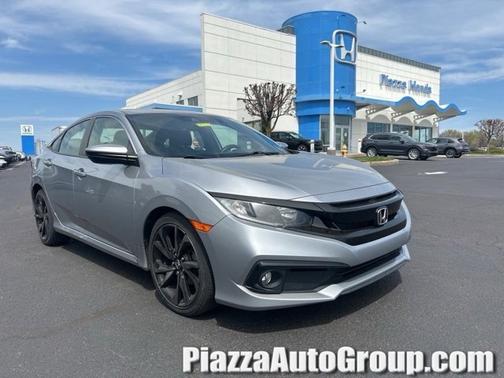 Lunar Silver Metallic 2019 Honda Civic Sport