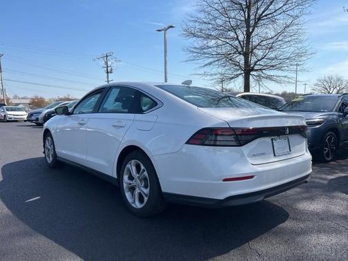 Platinum White Pearl 2025 Honda Accord LX