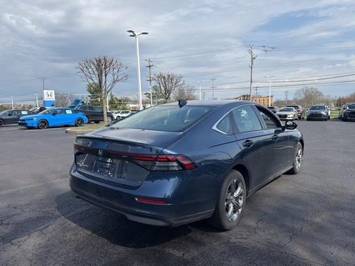 Canyon River Blue Metallic 2023 Honda Accord EX