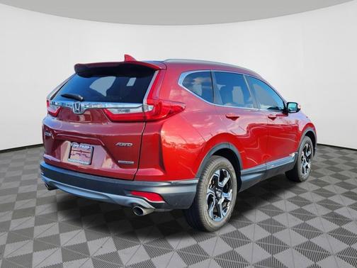 Molten Lava Pearl 2017 Honda CR-V Touring