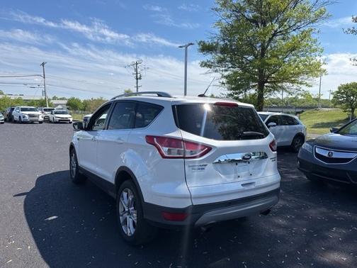 White Platinum Tricoat 2014 Ford Escape Titanium