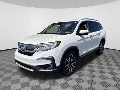White Diamond Pearl 2019 Honda Pilot Elite