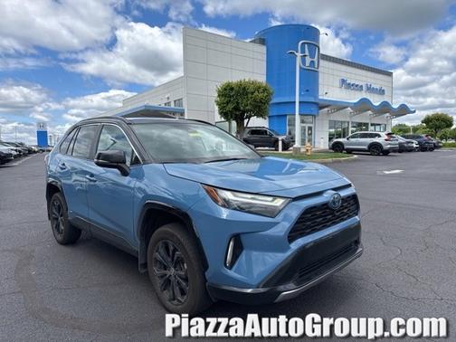Midnight Black Metallic 2023 Toyota RAV4 Hybrid XSE