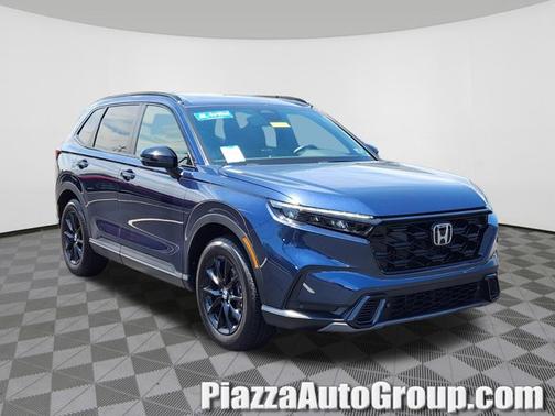 Canyon River Blue Met 2026 Honda CR-V Hybrid Sport-L