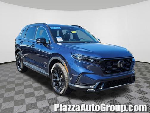 Canyon River Blue Metallic 2024 Honda CR-V Hybrid Sport-L