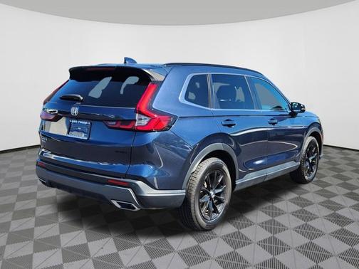 Canyon River Blue Metallic 2024 Honda CR-V Hybrid Sport-L