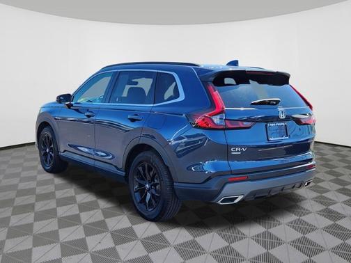 Canyon River Blue Metallic 2024 Honda CR-V Hybrid Sport-L