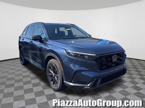 Canyon River Blue Metallic 2024 Honda CR-V Hybrid Sport-L