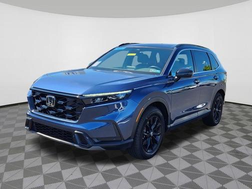 Canyon River Blue Metallic 2024 Honda CR-V Hybrid Sport-L