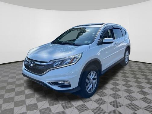 White Diamond Pearl 2016 Honda CR-V EX-L