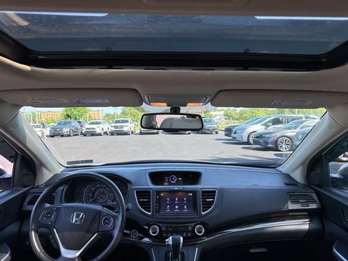 White Diamond Pearl 2016 Honda CR-V EX-L
