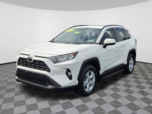 Super White 2019 Toyota RAV4 XLE