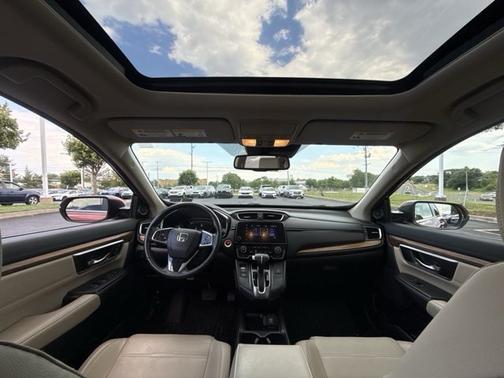 Molten Lava Pearl 2017 Honda CR-V EX-L