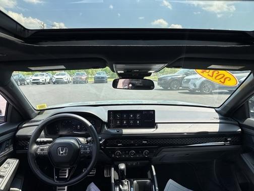 Solar Silver Metallic 2024 Honda Accord Hybrid Sport-L