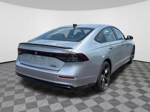 Solar Silver Metallic 2024 Honda Accord Hybrid Sport-L