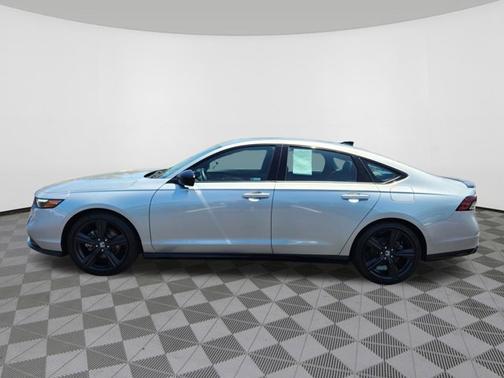 Solar Silver Metallic 2024 Honda Accord Hybrid Sport-L
