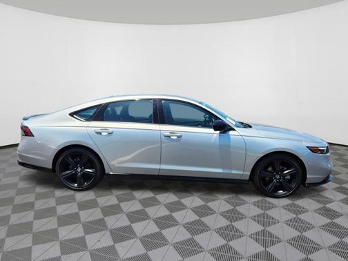 Solar Silver Metallic 2024 Honda Accord Hybrid Sport-L