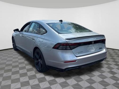 Solar Silver Metallic 2024 Honda Accord Hybrid Sport-L