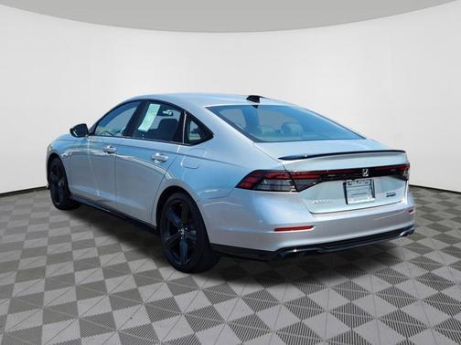 Solar Silver Metallic 2024 Honda Accord Hybrid Sport-L