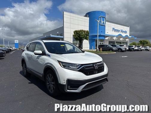 Platinum White Pearl 2020 Honda CR-V Touring
