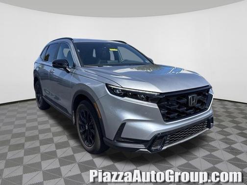 Lunar Silver Metallic 2024 Honda CR-V Hybrid Sport-L