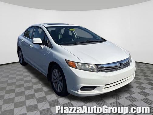 Taffeta White 2012 Honda Civic EX