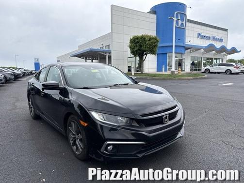 Crystal Black Pearl 2020 Honda Civic EX-L