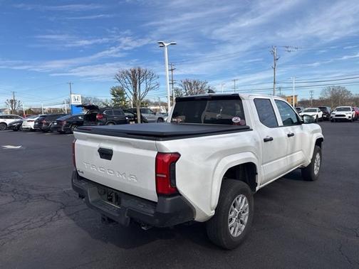 White 2025 Toyota Tacoma SR