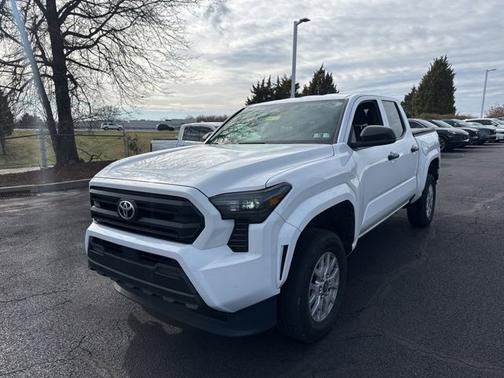 White 2025 Toyota Tacoma SR