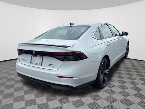 Platinum White Pearl 2025 Honda Accord Hybrid Sport