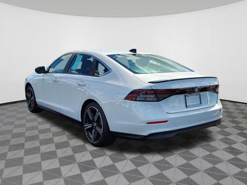 Platinum White Pearl 2025 Honda Accord Hybrid Sport