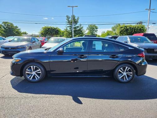 Crystal Black Pearl 2023 Honda Civic LX