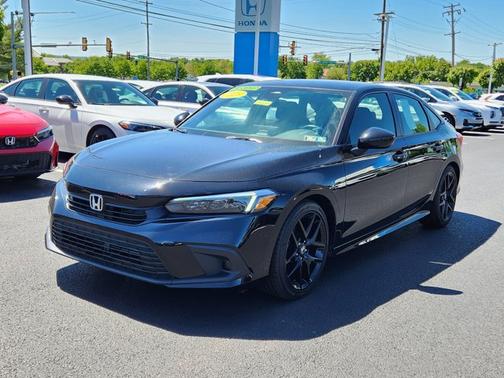 Crystal Black Pearl 2023 Honda Civic Sport