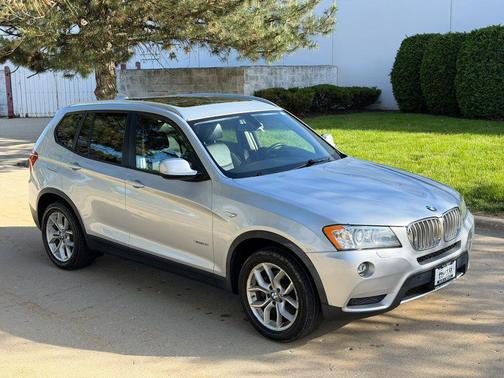Silver 2014 BMW X3 xDrive35i
