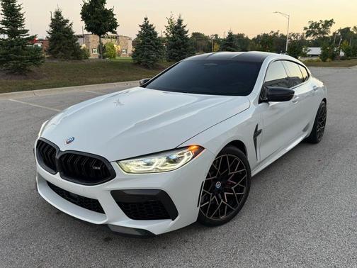 Alpine White 2022 BMW M8 Gran Coupe Competition