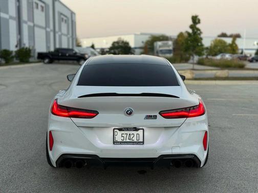 Alpine White 2022 BMW M8 Gran Coupe Competition