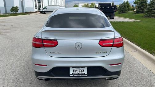 Silver 2018 Mercedes-Benz AMG GLC 43 4MATIC Coupe