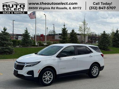 Summit White 2023 Chevrolet Equinox LS