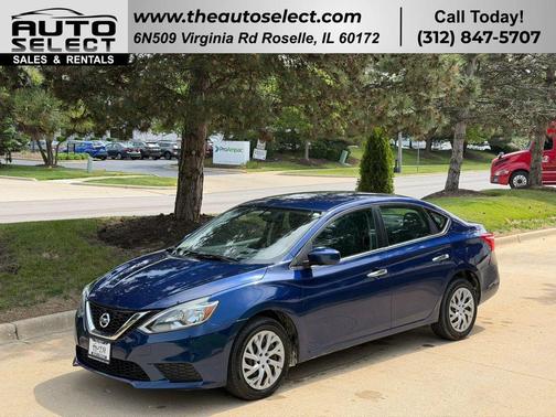 Deep Blue Pearl 2018 Nissan Sentra S