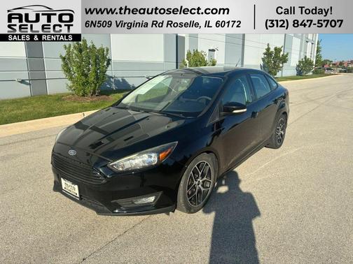 Shadow Black 2017 Ford Focus SE