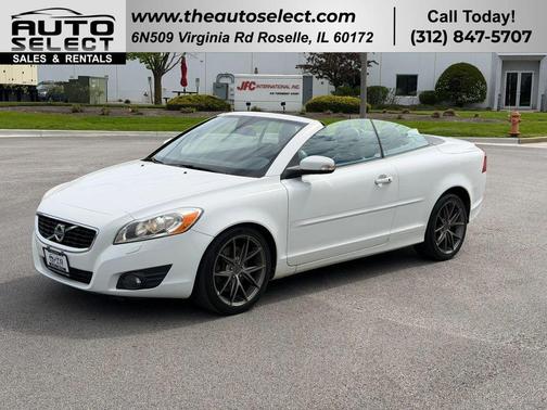 Ice White 2012 Volvo C70 T5 Convertible 2D