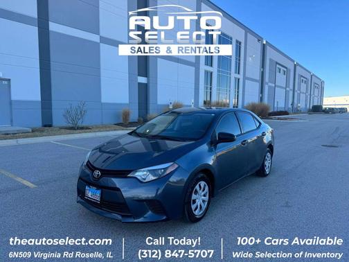 Slate Metallic 2015 Toyota Corolla L