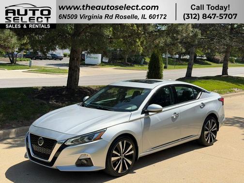 Brilliant Silver Metallic 2021 Nissan Altima Platinum Intelligent AWD