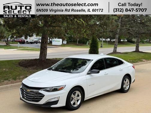 Summit White 2023 Chevrolet Malibu FWD 1LT