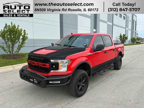 Red 2019 Ford F-150 XLT