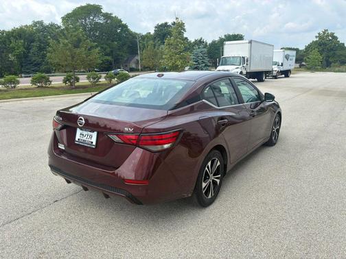 Rosewood Metallic 2021 Nissan Sentra SV