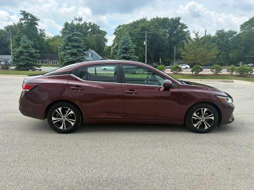 Rosewood Metallic 2021 Nissan Sentra SV