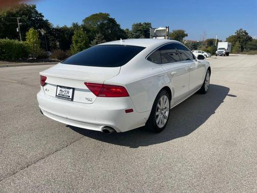 White 2012 Audi A7 Premium Plus